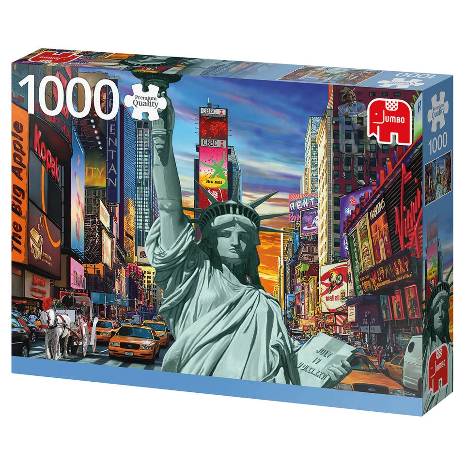 Jumbo Premium Collection Puzzel New York City - 1000 Stukjes 3 Jumbo Premium Collection Puzzel New York City - 1000 Stukjes - Afbeelding 3