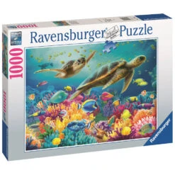 Ravensburger Puzzel Blauwe Onderwaterwereld - 1000 Stukjes -PuzzelPlek Verkoopwinkel 1993491 808e511e