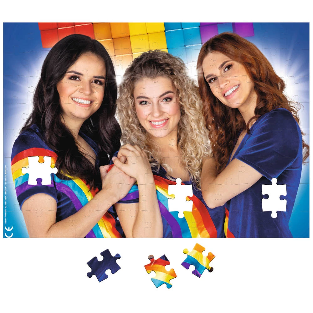 Studio 100 K3 Puzzel Met Poster - 104 Stukjes 3 Studio 100 K3 Puzzel Met Poster - 104 Stukjes - Afbeelding 3