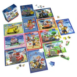 SPIN MASTER PAW Patrol 12-in-1 Puzzelset - 24 + 48 + 100 Stukjes -PuzzelPlek Verkoopwinkel 1995790 49d69ac7