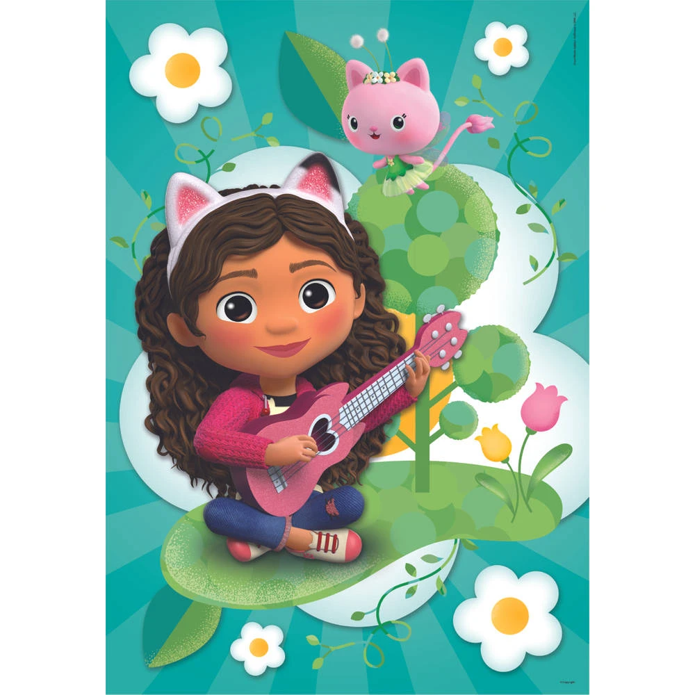 Clementoni Gabby’s Poppenhuis Super Color Puzzelset Park - 3 X 48 Stukjes 4 Clementoni Gabby’s Poppenhuis Super Color Puzzelset Park - 3 X 48 Stukjes - Afbeelding 4