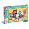 Clementoni Gabby’s Poppenhuis Super Color Puzzel Feest Maxi - 24 Stukjes