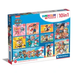 Clementoni PAW Patrol 10-in-1 Puzzelset - 18 + 30 + 48 + 60 Stukjes