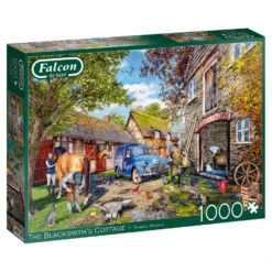 Jumbo Falcon De Luxe Puzzel Blacksmith's Cottage - 1000 Stukjes