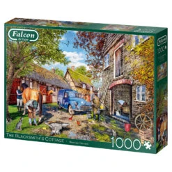 Jumbo Falcon De Luxe Puzzel Blacksmith's Cottage - 1000 Stukjes -PuzzelPlek Verkoopwinkel 1996923 fcce2f64